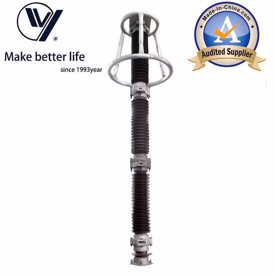 550kv AC 시스템 세라믹 도자기 틈이 없는 금속