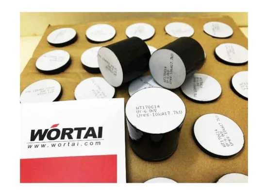 고품질의 Wortai 전압 클램핑 장치 금속 산화물 배리스터
